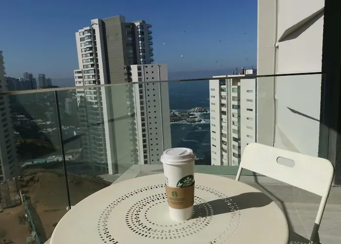 Exquisito Departamento Reñaca en el sector más turístico